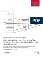 Medication Adherence in HIV+ African-Americans