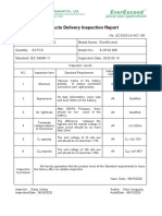 Factory Test Report For OPzS 800 EED-20041724 2V