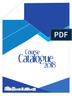Course Catalogue 2018