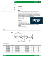 5 Datasheet 14836 Courroie Dent e Profil AT5 - FR