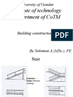 Institute of Technology Department of Cotm