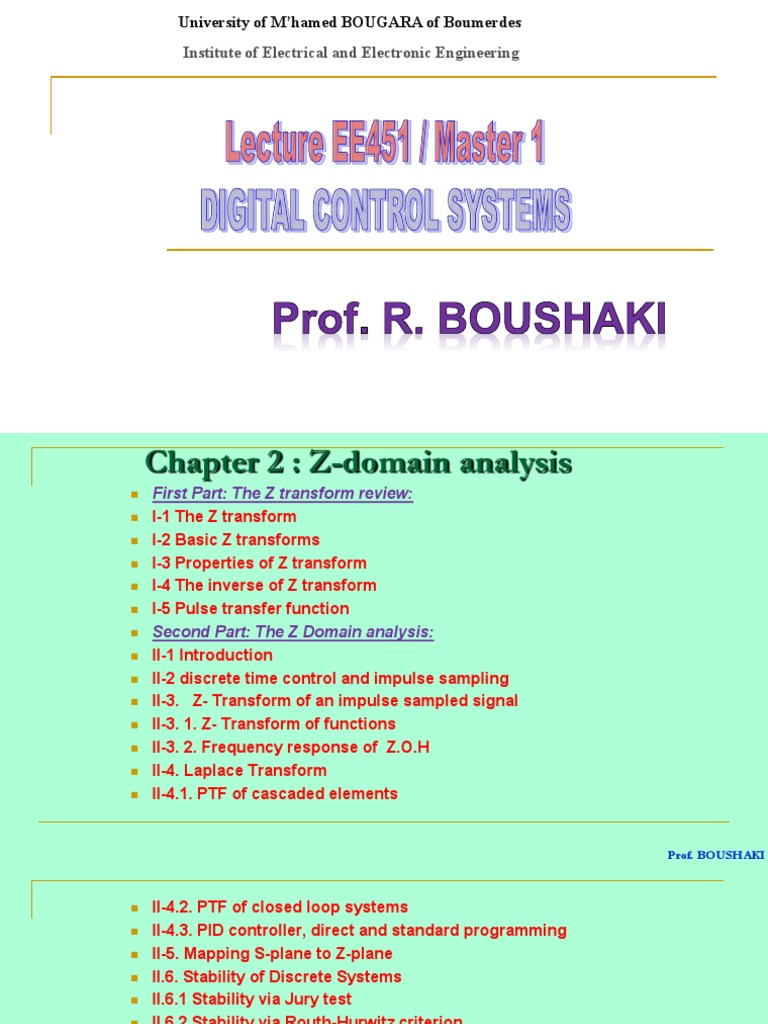 Institute of Electrical and Electronic Engineering | PDF | Mathematical ...