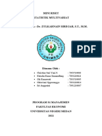 Analisis Data STATISTIK MULVARIAT