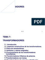Tema 7. - Transformadores