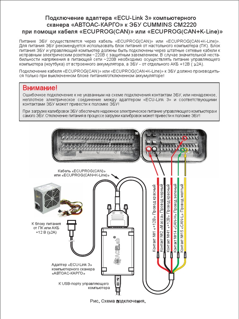 Ecuprog Cm2220 | PDF