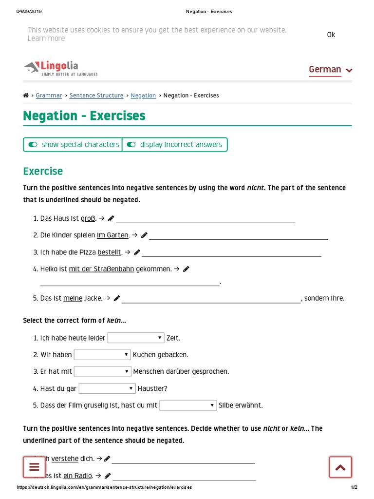 Negation Of Questions Exercises Pdf – YJPFFR