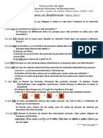 Examen à Distance de Mic 9-1