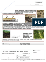 1) DEFINICIÓN E IMPORTANCIA DEL SUELO - PPT Descargar