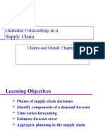 Demand Forecasting in A Supply Chain: Chopra and Meindl, Chapter 4