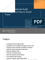 Common Internal Audit Findings and How To Avoid Them