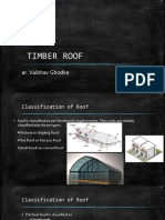 TIMBER ROOF CLASSIFICATION AND TRUSS TYPES