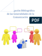 Investigacion Bibliografica de Las Generalidades de La Comunicación