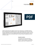 Perfection in Automation Products HMI: Industrial Monitors