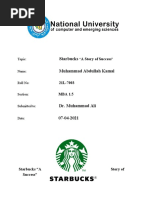 21L-7003 Sec - MB-211B Starbucks Assignment