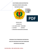 Teknologi Pembelajaran Matematika Lembar Kerja Peserta Didik (LKPD) "Aritmetika Sosial"