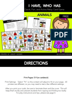 Quick, Fun, and Active Relay Card Game: Created by Ashley Hughes © A Hughes Design
