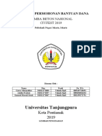 436761325 1 Proposal Bantuan Dana Babak Penyelisihan Lomba Beton Nasional Civfest 2019 Politeknik Negeri Jakarta