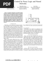 Water Level Control Fuzzy Logic Neural Network