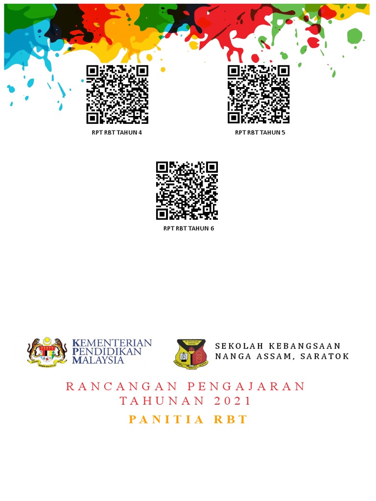 RPT RBT Tahun 4 hingga 6 2021 | PDF