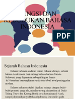 Kelompok 2 Fungsi Dan Kedudukan Bahasa Indonesia