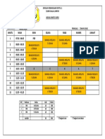 Jadual Persendirian 2016 BM