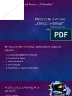 Servicii Internet Proiect