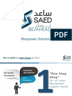 Why SAED is the Ideal Manpower Solution