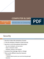 Computer & Data Security Introduction
