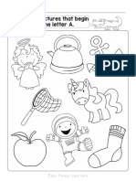 Letter A Worksheet Set