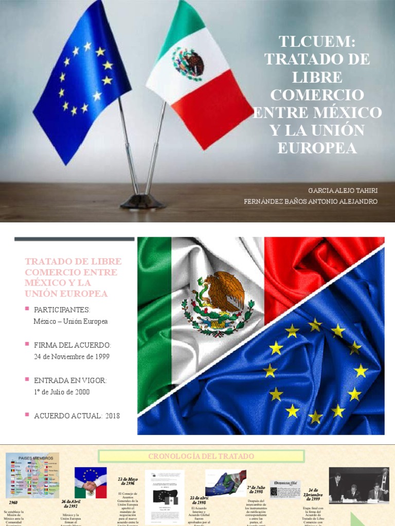 TLCUEM: Comercio México-Unión Europea | PDF | Tratado de Libre Comercio ...