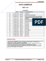 IATA AHM560 Contents and General Information