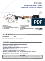 Steering Wheel Control Interface for Nissan Vehicles