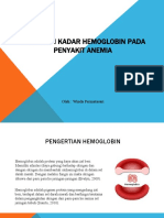 PPT Pengaruh Kadar hemoglobin pada penyakit anemia