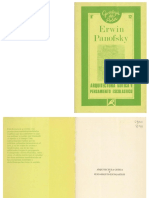 Panofsky Erwin Arquitectura Gotica y Pensamiento Escolastico 1986