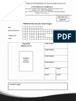 Formulir Pas Foto Tanda Tangan Mahasiswa UT AM01-RK04c-RII.2 3 April 2017d