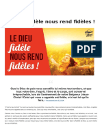 Paul Calzada Le Dieu Fidele Nous Rend Fideles