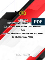 Keputusan Kepala Kepolisian Negara Republik Indonesia NMR KEP - 265 - II - 2021 TTG Petunjuk Pembangunan Zi Menuju WBK WBBM 2021