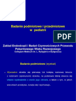 Badanie Podmiotowe I Przedmiotowe W Pediatrii