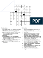 Crucigrama Filosófico 11: Horizontales Verticales