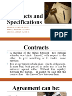 Contracts and Specifications: Hila Ri O, C Amille Joy D - Padua, Jerichojayson N. Veloso, Adrian Jacobr