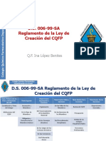 1.2. - Reglamento de La Ley de Creación Del CQFP