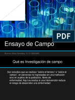 Ensayo de Campo Diapositiva