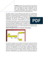 Procesamiento de Gas Natural El Objetivo Del Procesamiento Del Gas Natural Es Eliminar Los Contaminantes