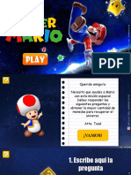 Juego Mario Bros Editable para Comprensión Lectora