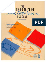 Manual Tae Test de Autoestima Escolar