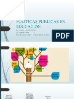 POLITICAS PUBLICAS EN EDUCACION Lluvia de Ideas y Linea de Tiempo