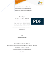 Gestión de información para la evaluación de proyectos mediante herramientas estadísticas