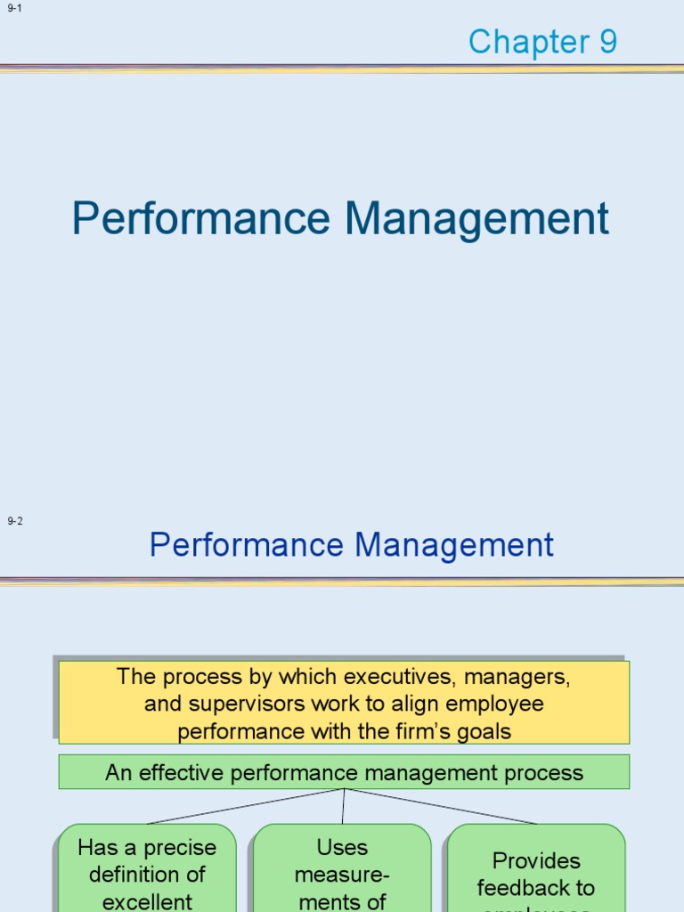 Performance Management Strategies | PDF | Performance Appraisal | Human ...