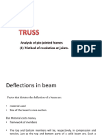 Lecture (Truss Analysis)