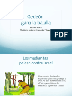 Jueces de Israel (Presentación de Gedeón)